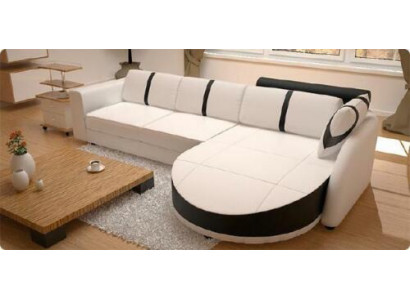 ECKSOFA AUS LEDER MAT BETTFUNKTION DESIGNERSOFA SCHLAFSOFA LEDERECKSOFA mat USB