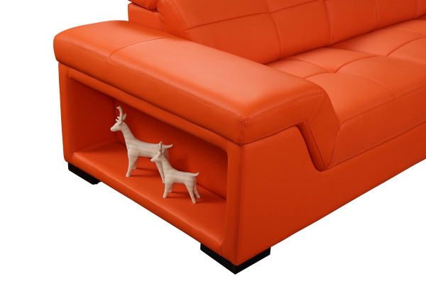 XXL Garnitur Designer Awunnerlandschaft Eckcouch Sofa Couch U-Form Dësch Lieder Nei