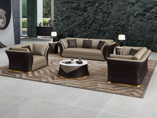 Exklusiv Designer Miwwelen 32 Sëtz Wohnlandschaft Couch Polster Garniture 2-Stéck.