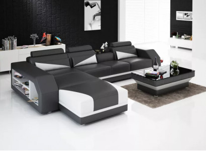 Design Sofa Ecksofa Sofas Canapé Polster Eckgarnitur Eckcouch Sëtzgrupp 2-deelg.