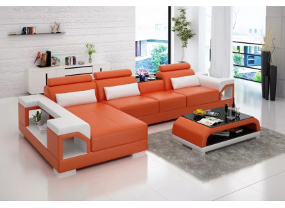 Design Eckcouch Sofa Ecksofa Sofas Couch Polster Eckgarnitur Sëtzgruppen 2 Stéck