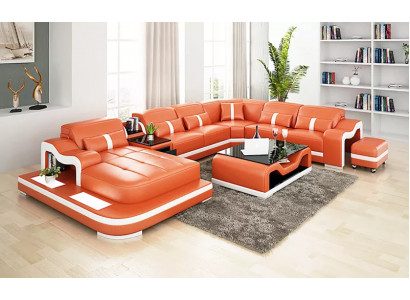 Design Ecksofa U Form Wunnlandschaft Designer Sofa Liederzofa Eckgarnitur Polster