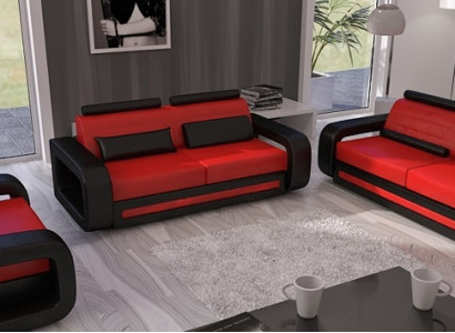 Sofa Garnitur Sofa Canapé Polster Lieder Canapéë Sofae 3+2+1 Davos Set Garnitur Nei