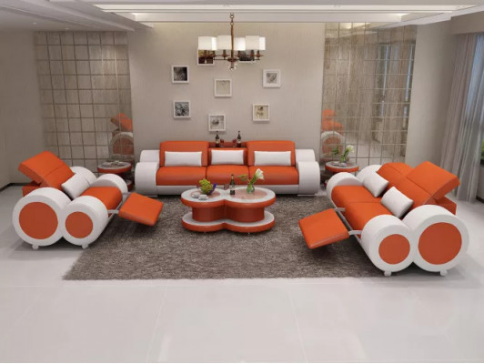 Wunnlandschaft Designer Sofa Sofagarnitur 321 Sëtzer Ecksofa Polster Garnitur