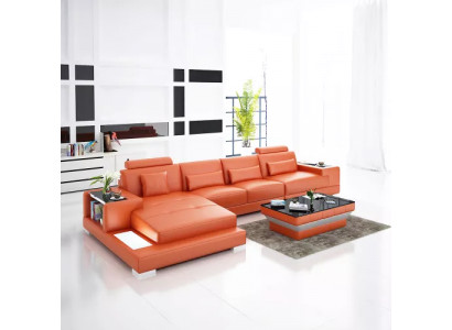 Këssen Ecksofa Wunnlandschaft Designer-Sofa Ecksofa L-Form Ecksofa Lieder-Sofa