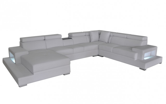 Design Lieder Polster Sëtz Zëmmer Eck Wunn Sofa Couch XXL Designer
