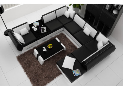 Liederdivan Canapé Sofasett Nei Eckdivan Eck Set Design Modern Divan R7002