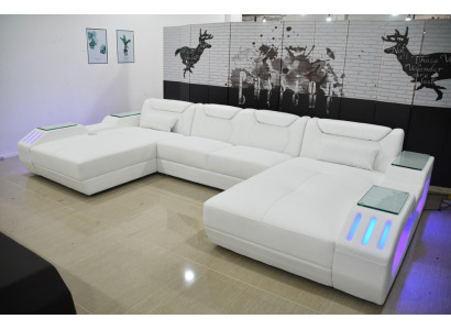 Lieder Eckcouch U-fërmeg Sofa Modern Sofa Eckcouch Weichs Wunnraumbereich Design