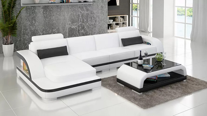 Modern Sofas Landschaft Lieder Sofa Ecksofa Polster Ecksofa L-Form
