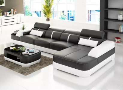 Design Ledergarnitur Stuff Eckcouch Ledercouch Sofa Polstercouchen Sofas