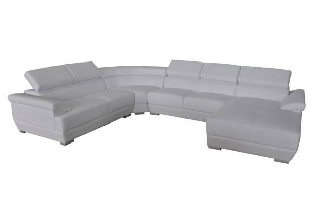 Sofa Ecksofa Design Polster Eckcouch Eckgarnitur Canapé Wunnlandschaft U-Form +USB