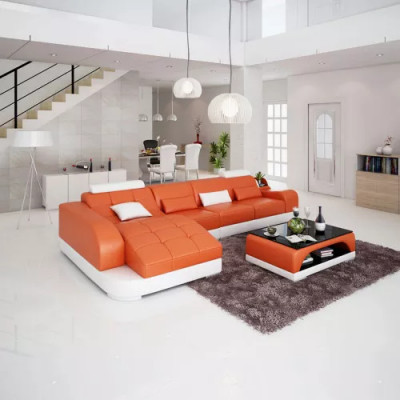 Eckcanapé L-Form Modern Canapé Liedersep Eckcanapé Polster Wunnlandschaft