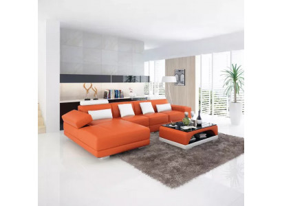 Lieder-Sofa Ecksofa Polster Designer-Sofa Modern Sofa Ecksofa L-Form