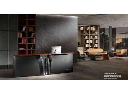 Design Empfangsdëscher Theke Tresen Receptioun Büro Hotel Praxis Foire