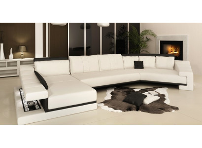 Exklusiv U-fërmeg Ecke-Sofa Modernen Design & Héichwäerteg Materialien