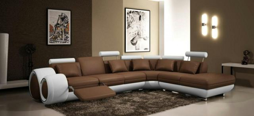 LEDERSOFA mat USB LEDERCOUCH GARNITUR SOFA COUCH WOHNLANDSCHAFT Berlin V NEI