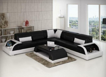 Wunnlandschaft Polstersoffa Ecksofa mat USB Garnitur Ecksofa Couch WetzlarC