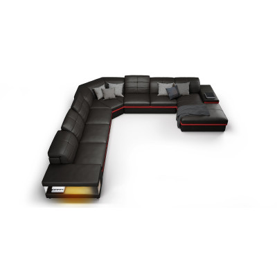 Modern Holzbuffet Kommode Sideboard Kommoden Wunnzëmmer Schaf 107cm XXL Niddreg Boards