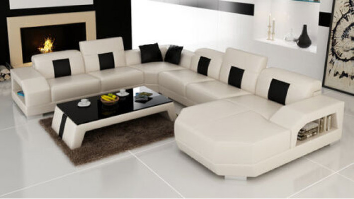 Entdeckt zeitlos Eleganz Eis modern U-förmegt Sofa Modern Design