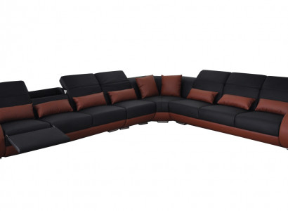 Design Eck Couch mat USB Polstersofa Lieder Sëtz Garnitur Modern Sofas Sëtz Nei