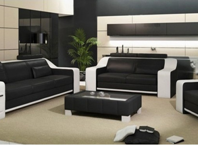 Sëtz Garnitur Kannapee Lieder Polster 3+2+1 Design Couch Modern Garnituren Kannapeeën USB