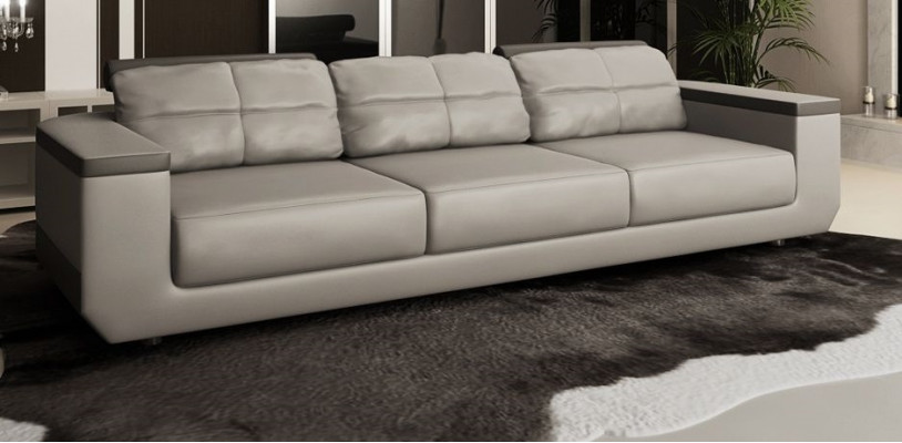 Modern 3-sëtzert XXL Sofa, Möbeldesigner Stoffsofa, Luxus-Couchen a Sofadesign 3-er.