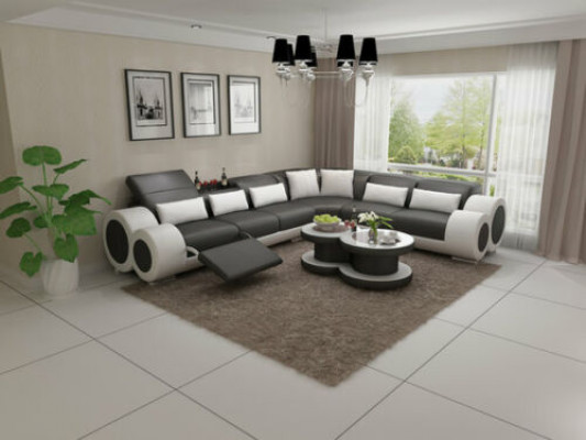 Design Eckcouch Polstersofa Lieder Sëtzgarni Moderne Canapéë Sofas