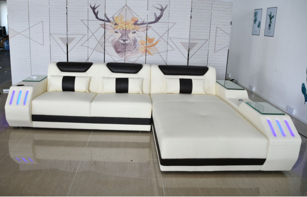 Weicht Ecksofa Wunnberäich Design Liederuecksofa L-fërmegt Sofa Modernt Sofa