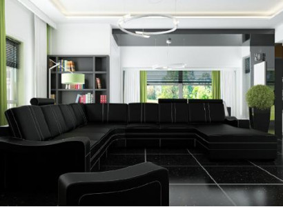 XXL LIEDERSOF LIEDERCOUCH LIEDERECKSOF WOHNLANDSCHAFT ECKSOF NEI GARNITUR SOFA