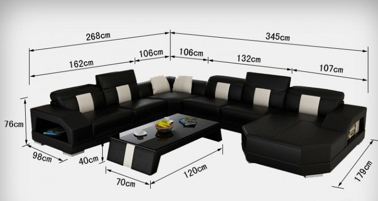 Lieder Sofa Canapé Wunnlandschaft Eck Garnitur Design Modern Canapé