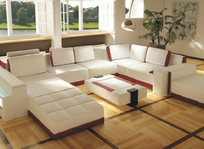 Canapé, Canapé, Eckcanapé, Valentin, U-Form, Luxus, Designer-Canapé, Liederkanapé, LED, Lieder, Modern.