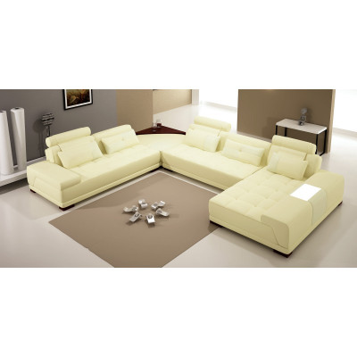 Sofa mat USB, Couch Polster Garnitur XXL Grouss Eck Sofas, Wunnlanschaft Ecksofa Neien
