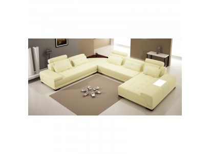 Design Wunnlandschaft Sofa Ecksofa Canapé Polster Eck Sëtz Garnitur Lieder USB+LED