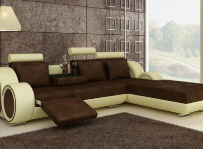 Textilsofa mat USB, Eckcouch Ecksofa Stoffssofa Wunnlandschaft Couchgarnitur NEI