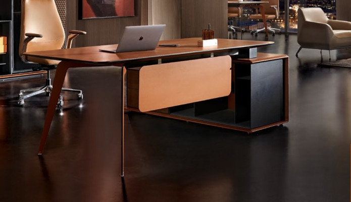 Computerdësch Schreibtisch Eckschreibtisch Bureaudësch Aarbechtsdësch PC Dësch