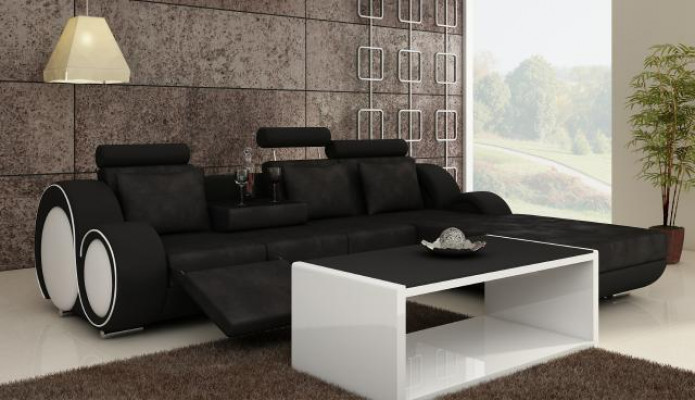 TEXTILSCOUCH ECKSOFA USB Moosschreiner WUNNLANDSCHAFTSCOUCH