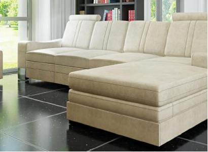 Textilkach Eckcouch Stoffsofa mat USB Ecksofa Sofa Polster Garnitur Eck Nei