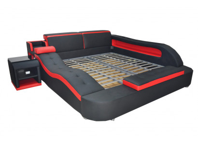 Duebel Luxus Design Liederbett Polsterbetter Modern Hotel Multifunktionell