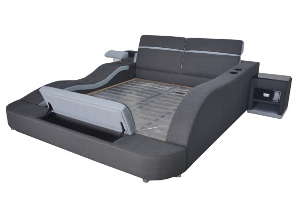 Duebel Luxus Design Liederbett Polsterbetter Modern Hotel Multifunktionell