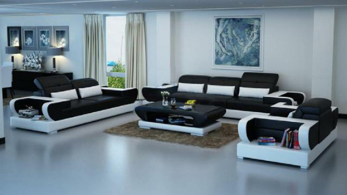 Sofagarnitur Couch Polster Lieder Sëtz Garnitur 3+2+1 Set Moderne Sofa Detmold