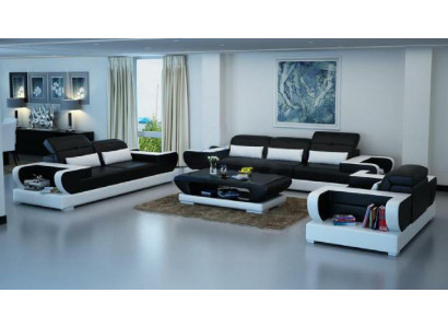Sofagarnitur Couch Polster Lieder Sëtz Garnitur 3+2+1 Set Moderne Sofa Detmold