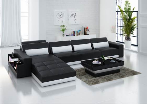 Liederlounge Modern Couch Wunnlandschaft Ecksouch Dekor Eck Design Garnitur