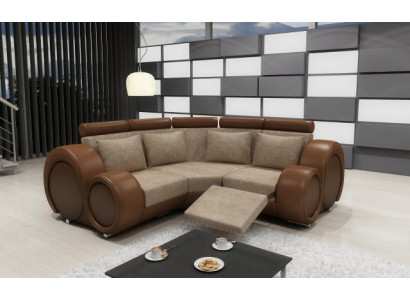 STOFFSOFA TEXTIL WUNNLANDSCHAFT SOFA BERLINX RELAXFUNKTIOUN COUCH ECKSOFA mat USB