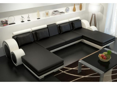 Wunnlandschaft Couch Polstersofa Sëtz Eck Eckwunnlandschaft Garnitur BERLIN