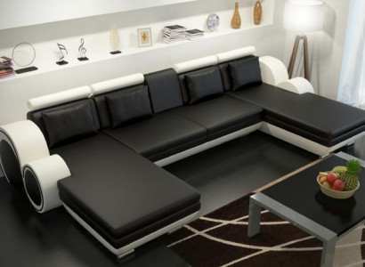 Wunnlandschaft Couch Polstersofa Sëtz Eck Eckwunnlandschaft Garnitur BERLIN