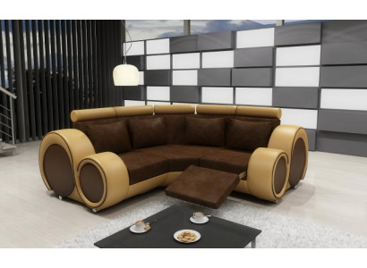 STOFFSOFA WOHNLANDSCHAFT CANAPÉ RELAXFUNKTIOUN COUCH ECKCANAPÉ Moossteschung USB