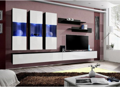 Modern Designer Televisiounsstand Wand Schiefs Luxus Wunnzëmmermiwwelen Nei