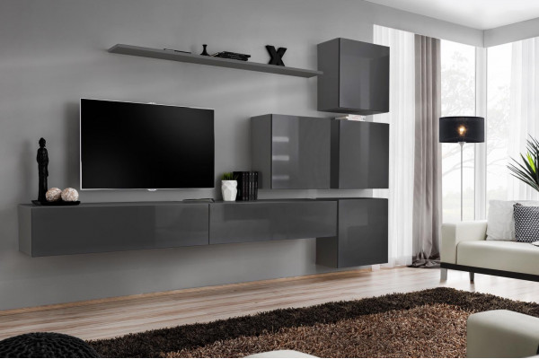 Grou Modern Wunnwand Wunnzëmmer Design TV Stänner Luxus Sideboard Schaf nei