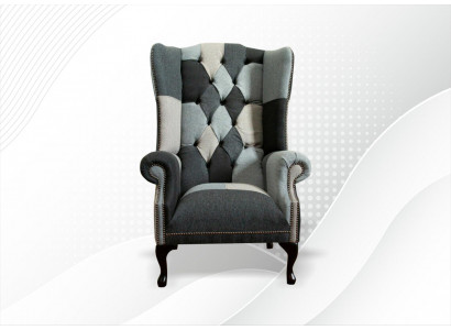 Luxus Polster Klassesch Chesterfield Fotell 1 Sëtz Ouerensessel Eenzelsëtz Neit