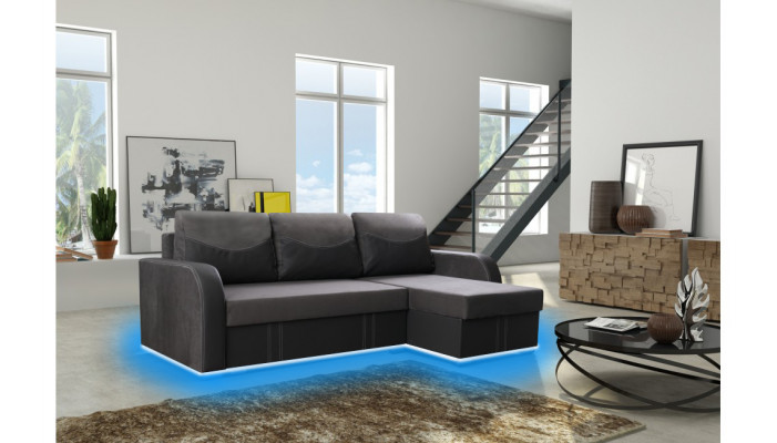 Designer Sofa Ecksofa Stoffsofa System Sofa Textil Samt Eckcouch Canapé Nei